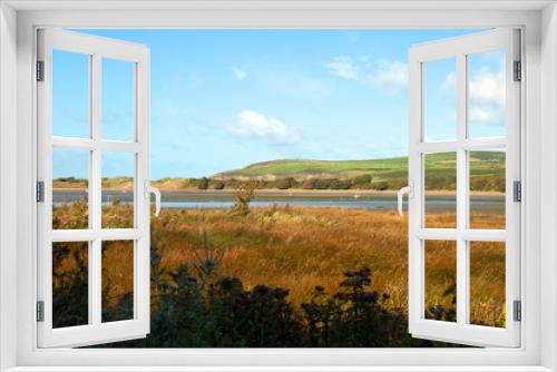 Fototapeta Naklejka Na Ścianę Okno 3D - Estuary Newport Pembroke wales