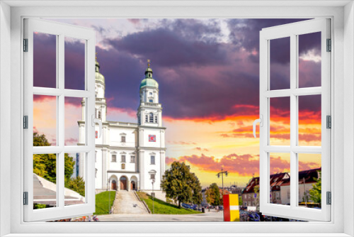 Fototapeta Naklejka Na Ścianę Okno 3D - Basilika in Kempten, Bayern, Deutschland 