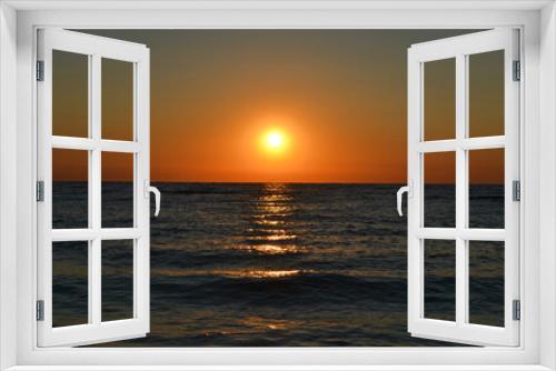 Fototapeta Naklejka Na Ścianę Okno 3D - sea, sunrise, nature, summer, water