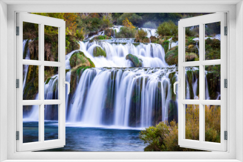 Fototapeta Naklejka Na Ścianę Okno 3D - Krka National Park