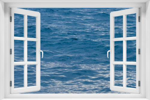 Fototapeta Naklejka Na Ścianę Okno 3D - Ocean blue water wave