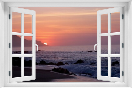 Fototapeta Naklejka Na Ścianę Okno 3D - Sunrise Los Cabos