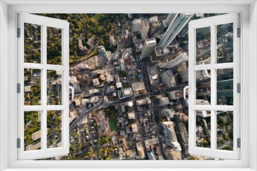 Fototapeta Naklejka Na Ścianę Okno 3D - The neighbourhood of Yorkville in Toronto, Ontario, Canada