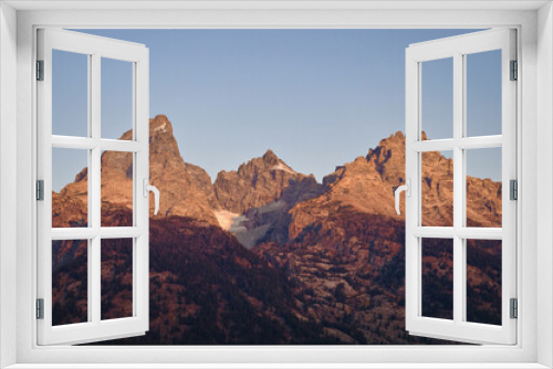 Fototapeta Naklejka Na Ścianę Okno 3D - Grand Teton Mountains