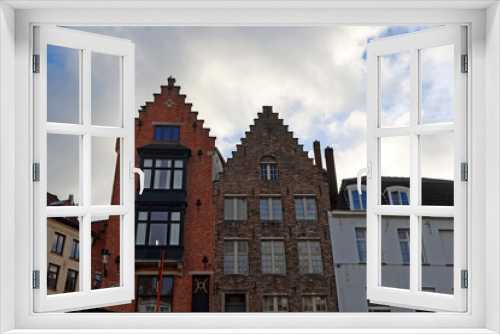 Fototapeta Naklejka Na Ścianę Okno 3D - Bruges Belgio