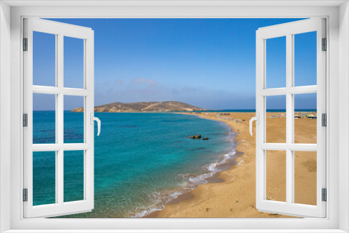Fototapeta Naklejka Na Ścianę Okno 3D - Macheria beach on Rhodos island, Dodecanese islands, Greece