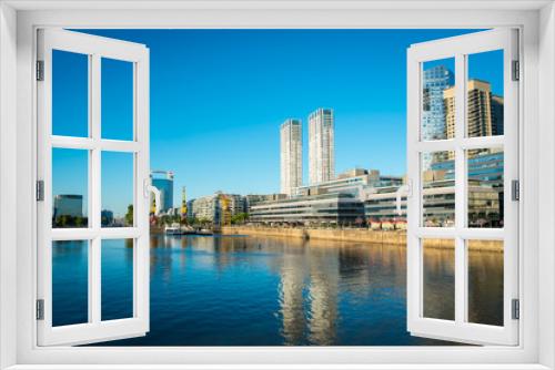 Fototapeta Naklejka Na Ścianę Okno 3D - View of Puerro Madero in Buenos Aires