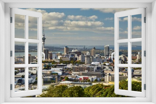 Fototapeta Naklejka Na Ścianę Okno 3D - View of Auckland