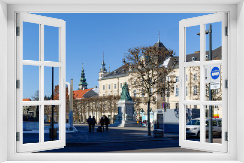 Fototapeta Naklejka Na Ścianę Okno 3D - Klagenfurt am Wörthersee, Kaiserin Maria Theresia