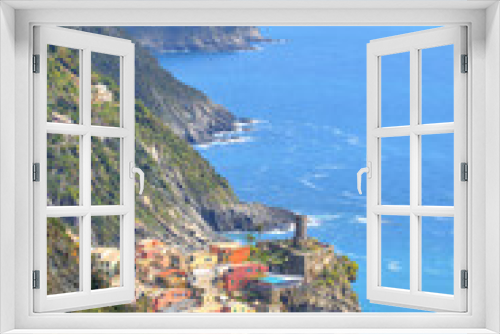 Fototapeta Naklejka Na Ścianę Okno 3D - Vernazza, Cinque Terre, Italie