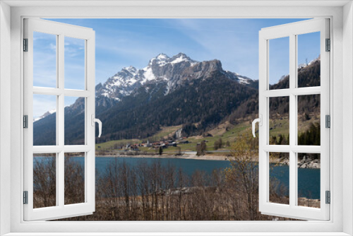 Fototapeta Naklejka Na Ścianę Okno 3D - Lake Sufers in Grison in Switzerland