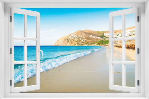 Fototapeta Naklejka Na Ścianę Okno 3D - Mykonos island, Greece