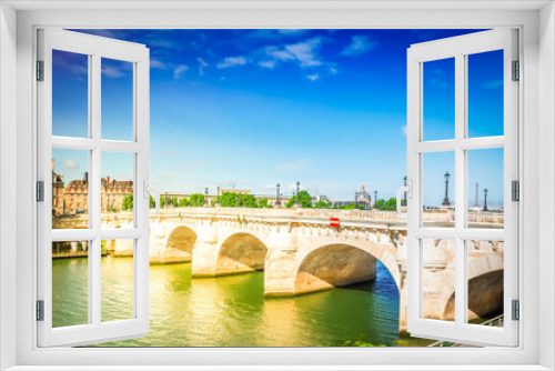 Fototapeta Naklejka Na Ścianę Okno 3D - Pont Neuf, Paris, France