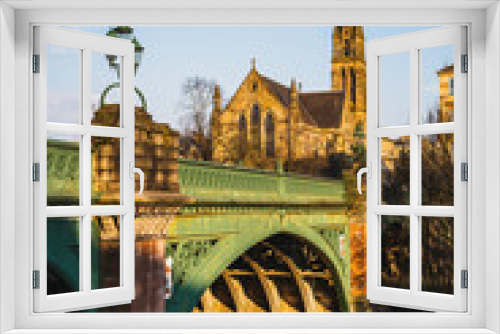 Fototapeta Naklejka Na Ścianę Okno 3D - bridge over the river in Scotland