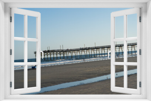 Fototapeta Naklejka Na Ścianę Okno 3D - Sunset Beach