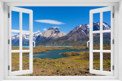 Fototapeta Naklejka Na Ścianę Okno 3D - The National Park Torres del Paine, Patagonia, Chile