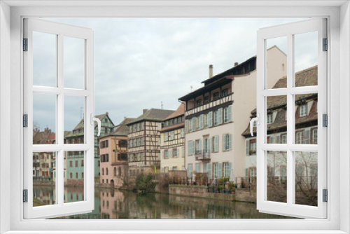 Fototapeta Naklejka Na Ścianę Okno 3D - Petite-France, Strasbourg, France