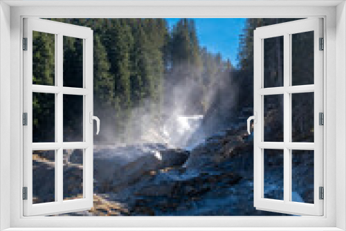 Fototapeta Naklejka Na Ścianę Okno 3D - Krimml Waterfalls in Austria