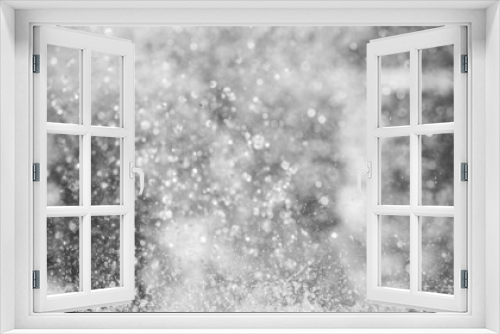 Fototapeta Naklejka Na Ścianę Okno 3D - Defocused bokeh on a light background.