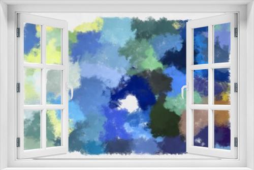 Illustration style background image abstract pattern various vibrant colors watercolor style illustration impressionist painting.