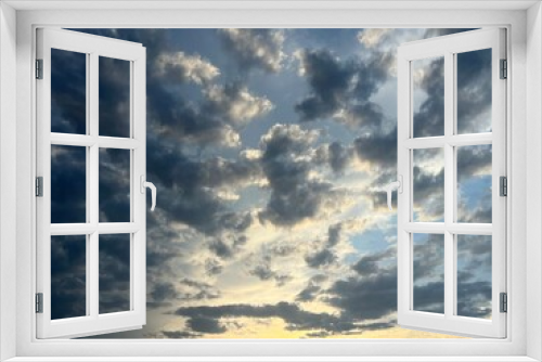 Fototapeta Naklejka Na Ścianę Okno 3D - sky and clouds