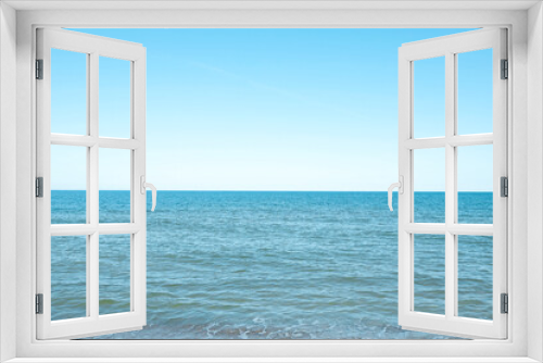 Fototapeta Naklejka Na Ścianę Okno 3D - Beautiful view of sea on sunny day