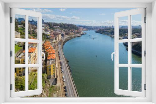 Fototapeta Naklejka Na Ścianę Okno 3D - View of Porto city