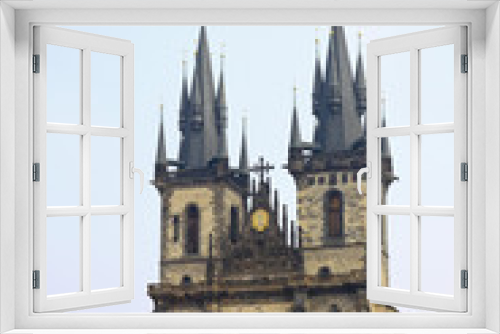 Fototapeta Naklejka Na Ścianę Okno 3D - Architecture of old Prague