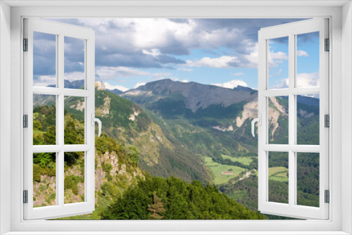 Fototapeta Naklejka Na Ścianę Okno 3D - Belagua corner. Navarrese Pyrenees. Roncal Valley