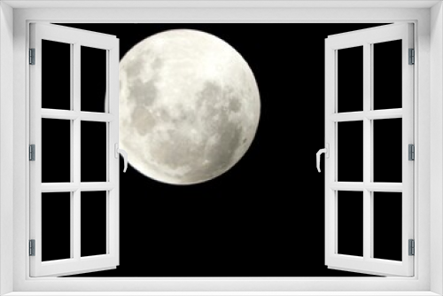 Fototapeta Naklejka Na Ścianę Okno 3D - Luna antes del eclipse
