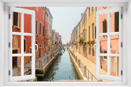 Fototapeta Naklejka Na Ścianę Okno 3D - Photos of a trip through different European cities, from a tourist's point of view. In the photos you can see famous streets and places in Venice, Madrid, Amsterdam, Florence, Prague, Munich, Berlin, 