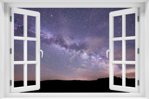 Fototapeta Naklejka Na Ścianę Okno 3D - milky way galaxy