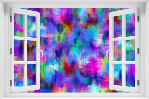 Multicolor abstract blurred seamless background with layered transparent blots, spots, splashes; smudges and stains