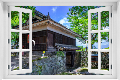Fototapeta Naklejka Na Ścianę Okno 3D - 熊本城