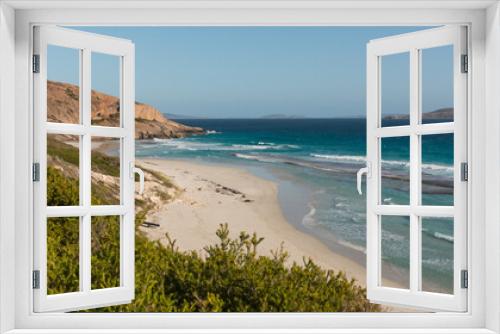 Fototapeta Naklejka Na Ścianę Okno 3D - Beautiful white sand bay in Esperance - West beach, Esperance WA, Australia
