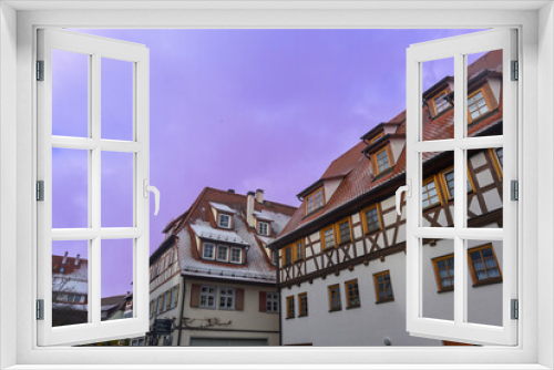 Fototapeta Naklejka Na Ścianę Okno 3D - Altstadt Rosenfeld im Zollernalbkreis in Baden-Württemberg