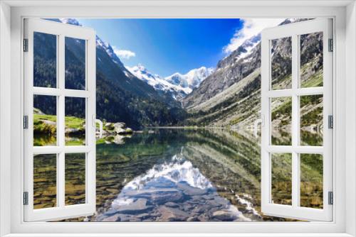 Fototapeta Naklejka Na Ścianę Okno 3D - Le lac de Gaube et le Vignemale