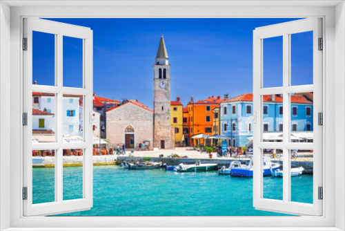 Fototapeta Naklejka Na Ścianę Okno 3D - Fazana, Croatia. Beautiful small town spotlight of Istria, Adriatic Sea