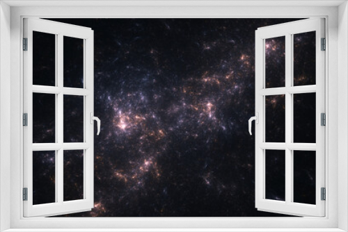 Fototapeta Naklejka Na Ścianę Okno 3D - Galaxy texture 3d rendering. Cosmos, space nebula background in the science and tech futuristic style