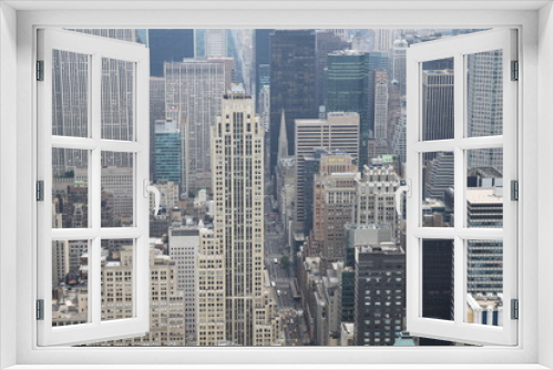 Fototapeta Naklejka Na Ścianę Okno 3D - New York