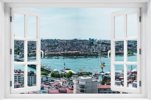 Fototapeta Naklejka Na Ścianę Okno 3D - view of Istanbul panorama view