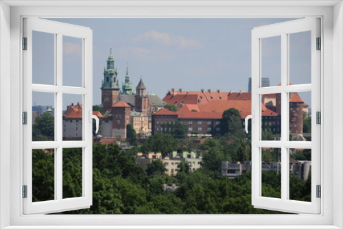 Fototapeta Naklejka Na Ścianę Okno 3D - Wawel, zamek, Kraków, Polska, 