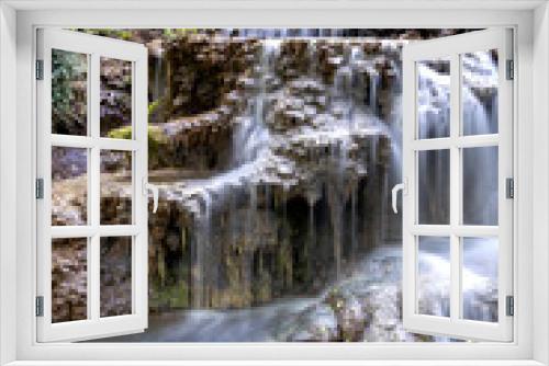 Fototapeta Naklejka Na Ścianę Okno 3D - Amazing view of Krushuna Waterfalls, Bulgaria