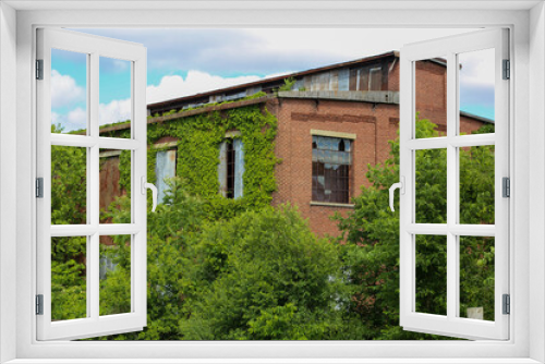 Fototapeta Naklejka Na Ścianę Okno 3D - Abandoned Factory