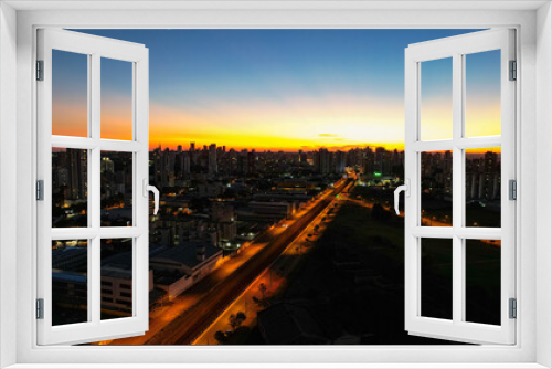 Fototapeta Naklejka Na Ścianę Okno 3D - Maringá Paraná Brasil - Vistá aérea de Maringá