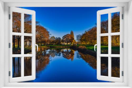 Fototapeta Naklejka Na Ścianę Okno 3D - Herrenhäuser Gärten im Herbst