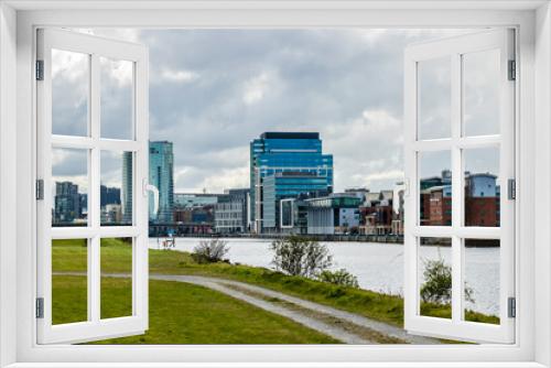 Fototapeta Naklejka Na Ścianę Okno 3D - Panoramic View Belfast
