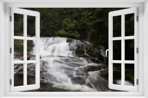 Fototapeta Naklejka Na Ścianę Okno 3D - Cachoeira na cidade de Paraty-Waterfall in the city of Paraty