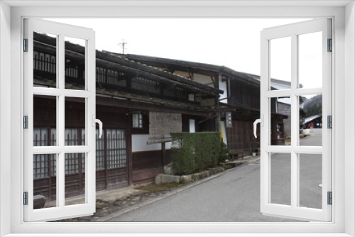 Fototapeta Naklejka Na Ścianę Okno 3D - 日本の風景