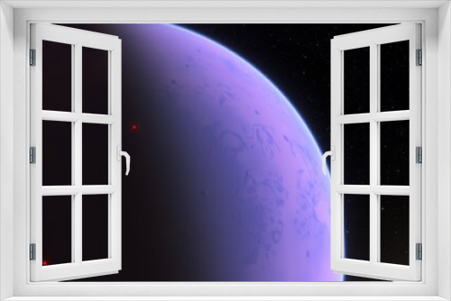 Fototapeta Naklejka Na Ścianę Okno 3D - Abstract planets and space background
